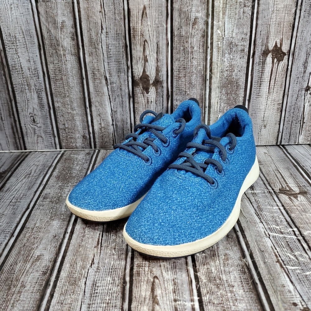 Allbirds Women's Wool Runner Mizzle Running Walking Shoes WRM Blue Size W7